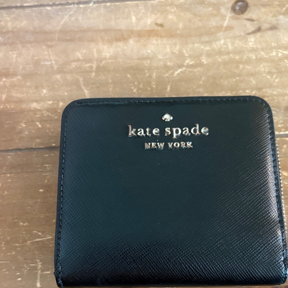 Kate Spade Elegant Black Card Holder